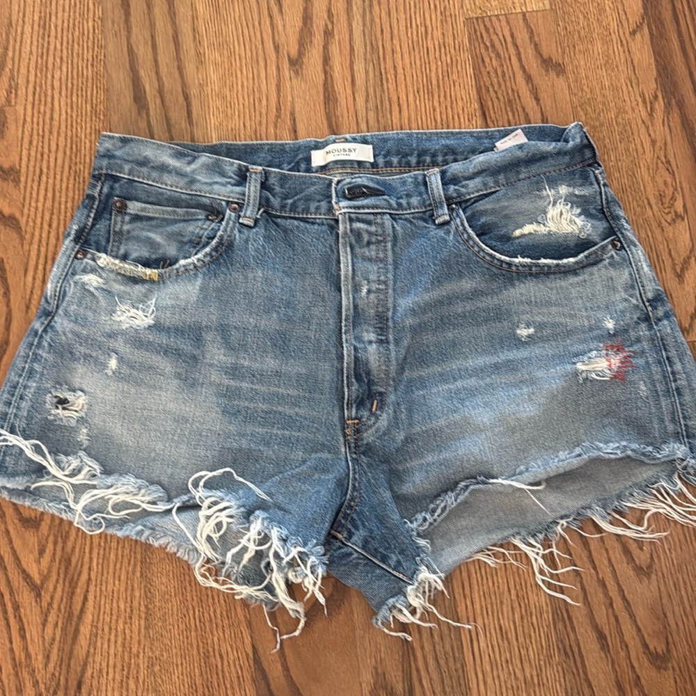 Moussy Vintage MV Calumet High-Rise Shorts